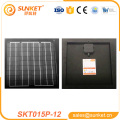 melhor painel solar solar feito sob encomenda de price15w 12v 12v com CE TUV